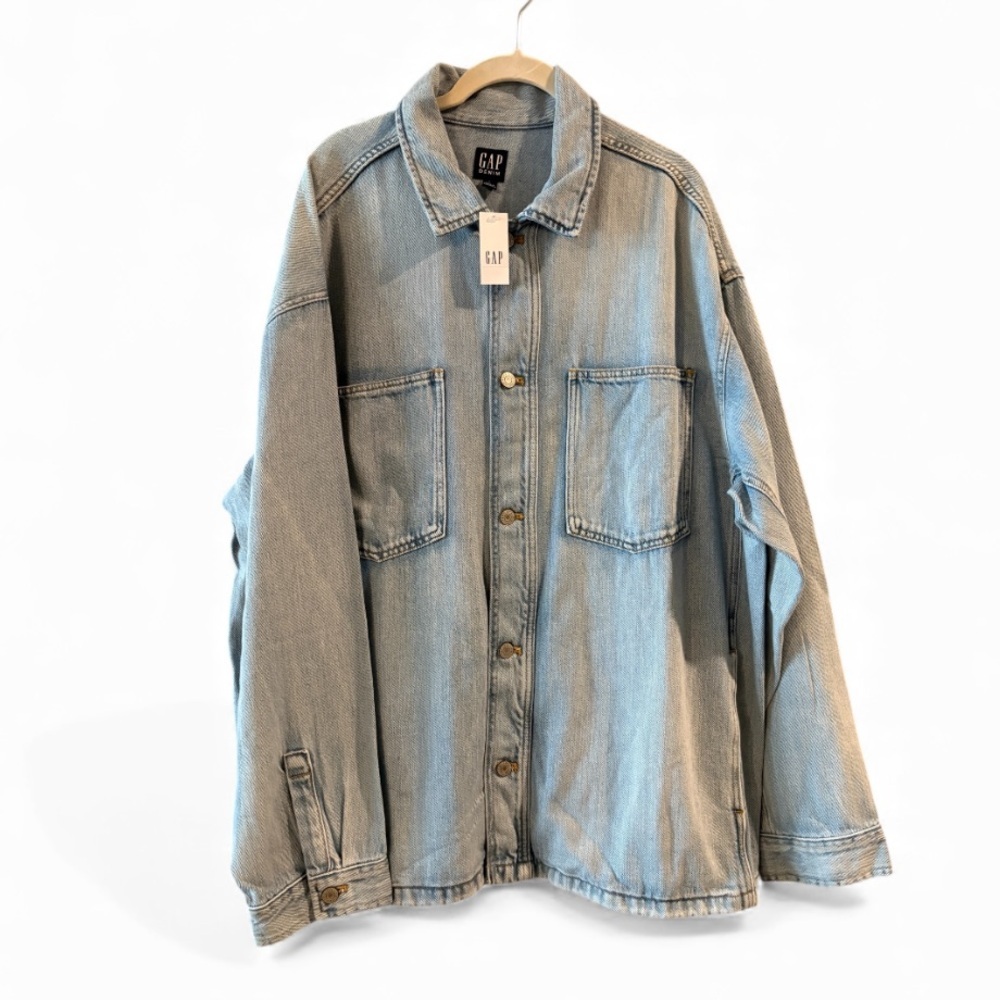 GAP Light Blue Denim Jacket - Picture 2 of 12